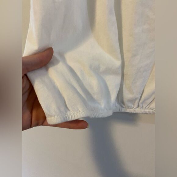 Ann Taylor Loft Off-White Petit Sleeveless Top w/ Layer design neckline - Picture 3 of 6